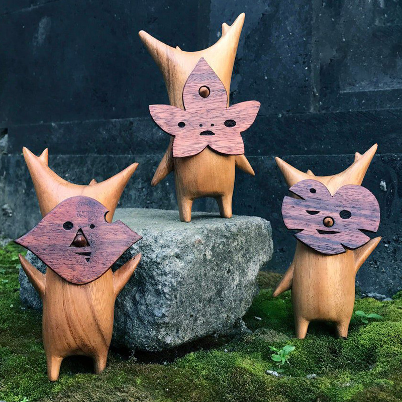 Resin Art Zelda - Holz Korok Statue Harz Handarbeit Statuen