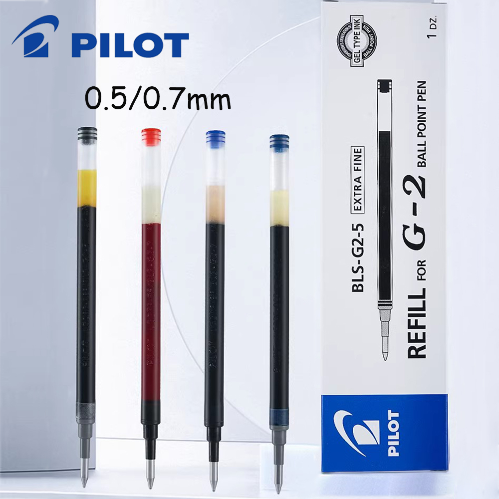 Pilot Pen G2 - 12 Stück Japan PILOT Gelstift-Nachfüllungen BLS-G2,
