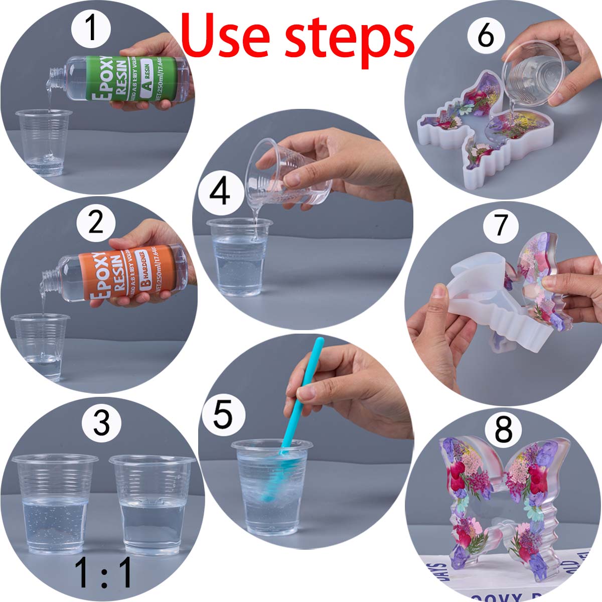 Epoxidharz-Set mit 1:1-Verhält – Resin Art Tools Bewertung und Preis