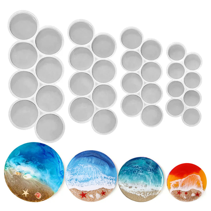 1,25–2 Zoll runde Silikonform  – Resin Art Tools Bewertung und Preis