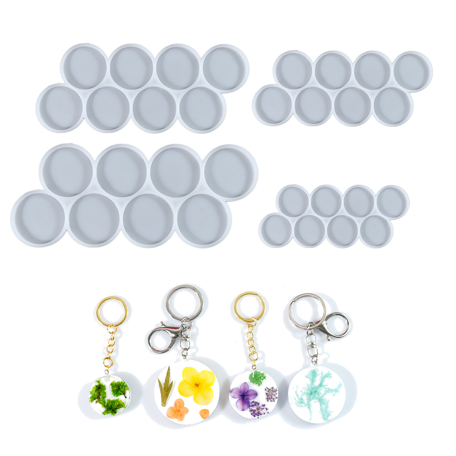 1,25–2 Zoll runde Silikonform  – Resin Art Tools Bewertung und Preis