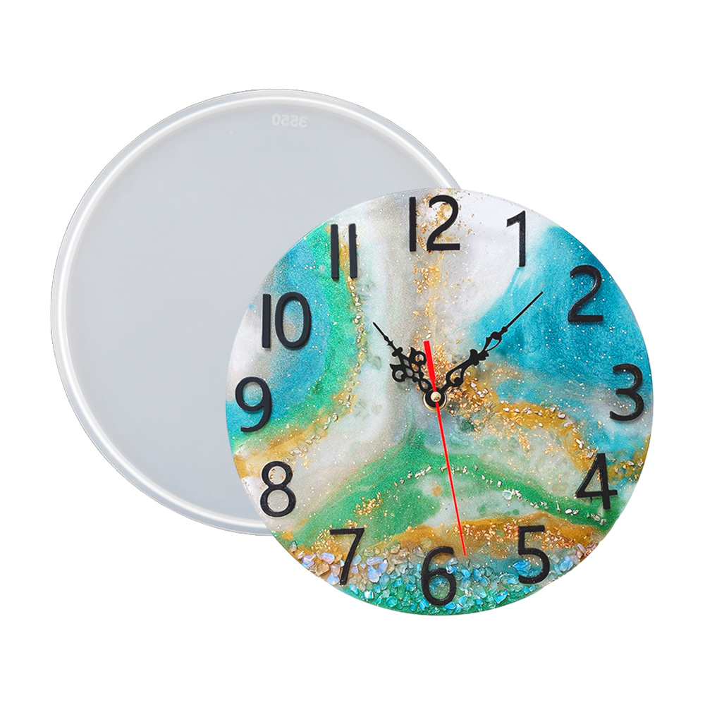 DM283 Runde Römische Ziffern E – Resin Art Clock Bewertung und Preis