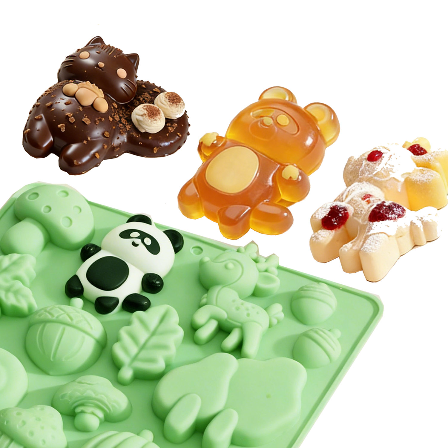 1 Silikon-Kuchenform in Tierfo – Resin Art Tools Bewertung und Preis