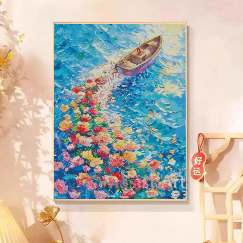 Volle Kristall Diamant Mosaik  – Resin Art Wallpaper Bewertung und Preis