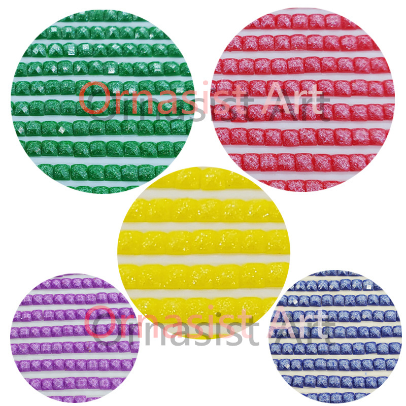 Volle Kristall Diamant Mosaik  – Resin Art Wallpaper Bewertung und Preis